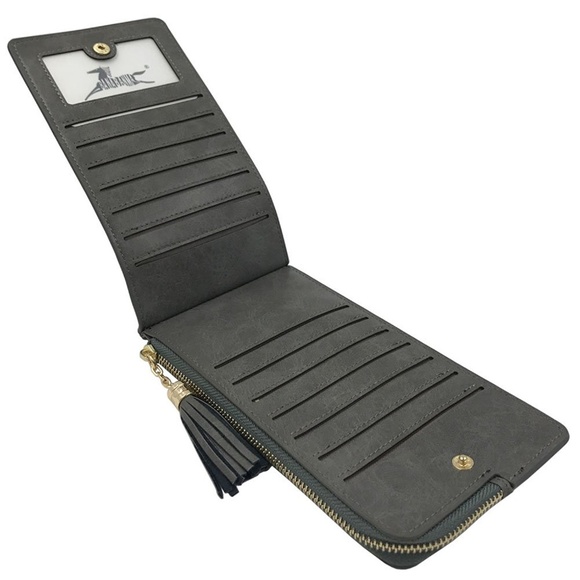 Women's RFID Blocking Bifold Multi Card Organizer - Picture 3 of 5